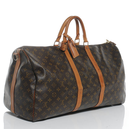 Louis Vuitton Monogram Keepall Bandouliere 55 3 of 13