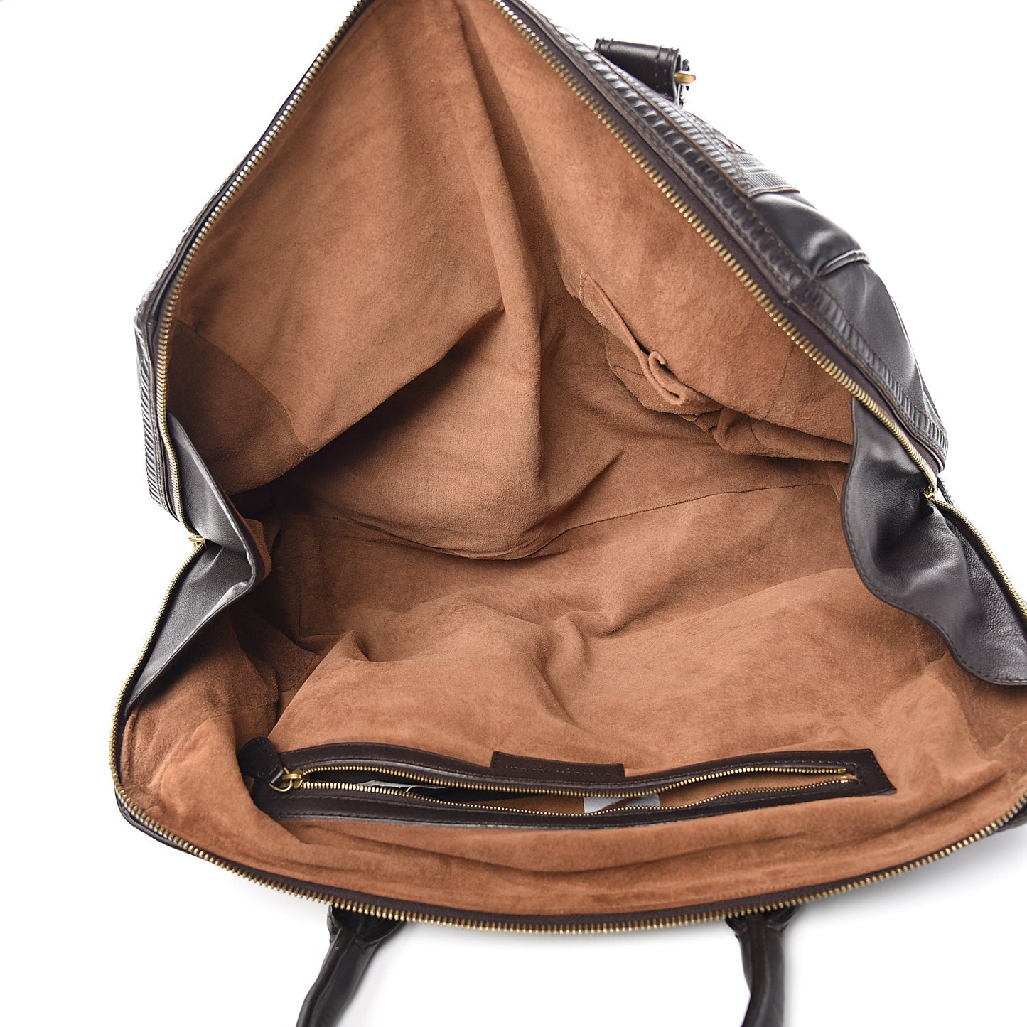 Nappa Intrecciato Accordion Satchel Moro