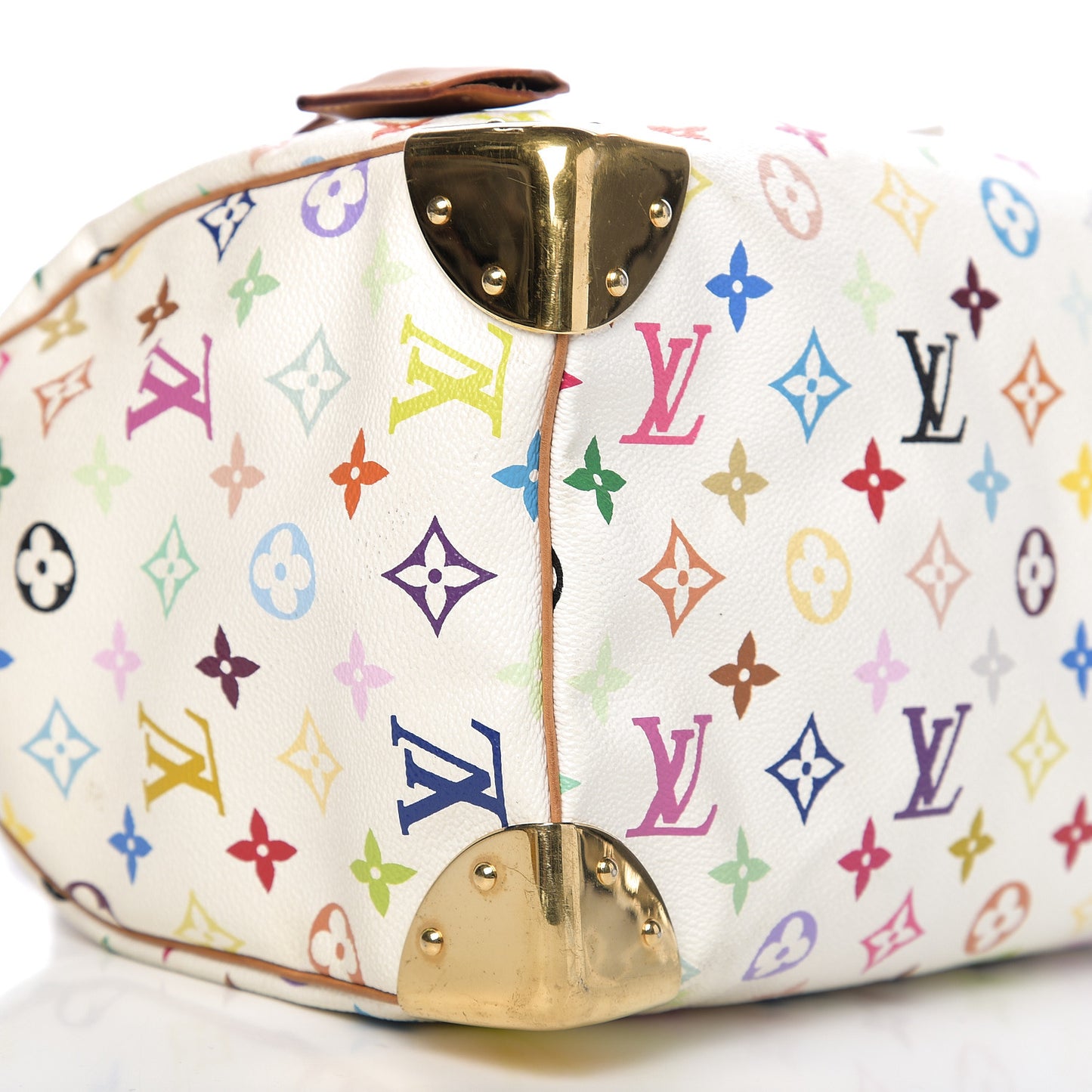 Monogram Multicolor Speedy 30 White