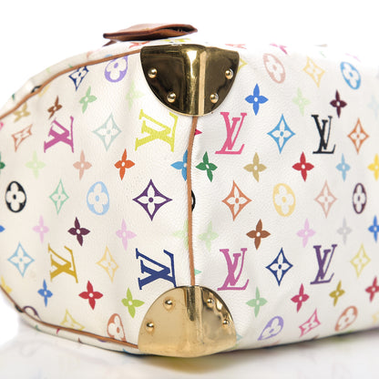 Louis Vuitton Monogram Multicolor Speedy 30 White 8 of 9