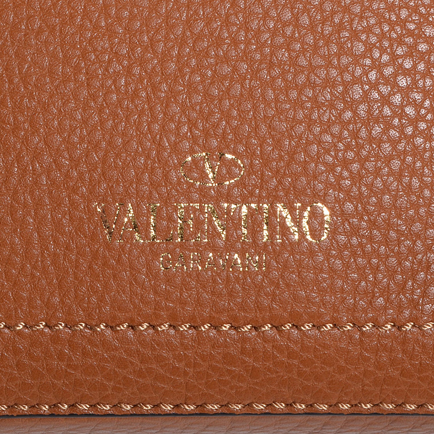 Valentino Garavani Vitello Eye On You Shoulder Bag Tan 8 of 8