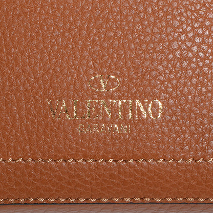 Valentino Garavani Vitello Eye On You Shoulder Bag Tan 8 of 8