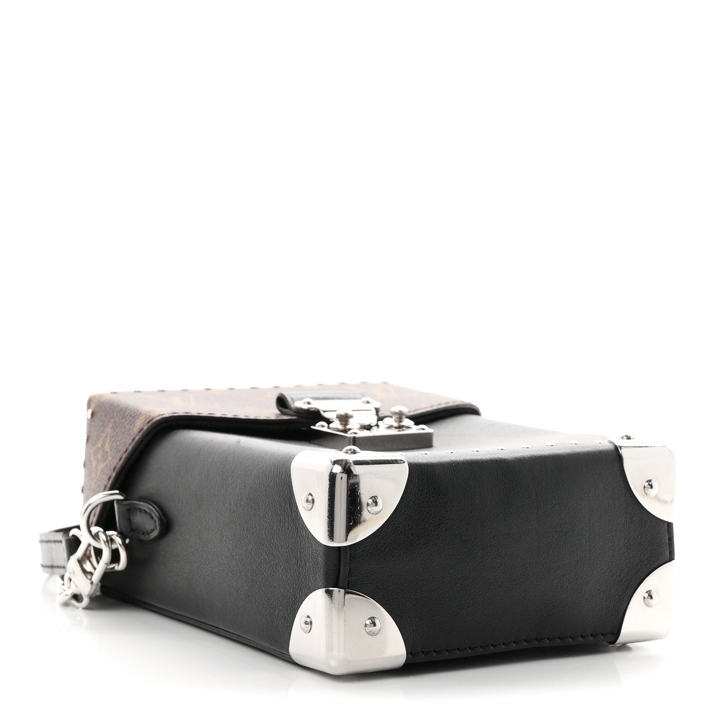 Calfskin Monogram Camera Box Vibe Black