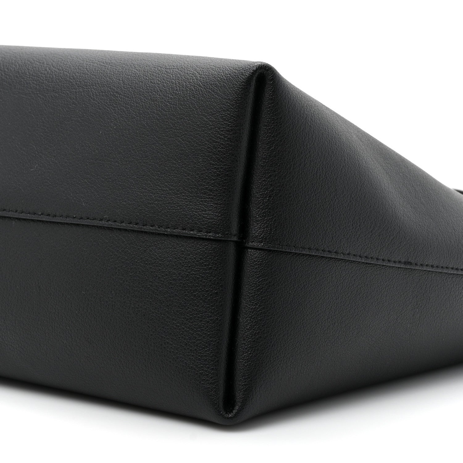 Saint Laurent Calfskin Large Shopping Tote Black 10 of 14