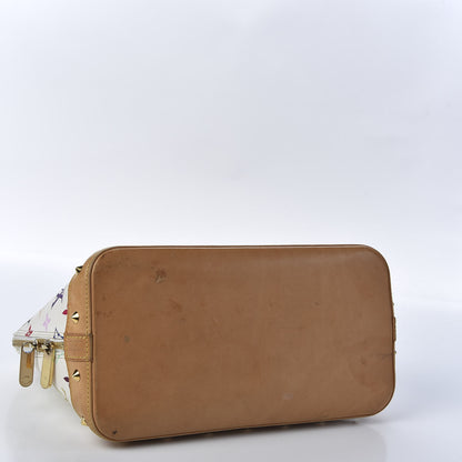 Louis Vuitton Monogram Multicolor Alma White 3 of 9