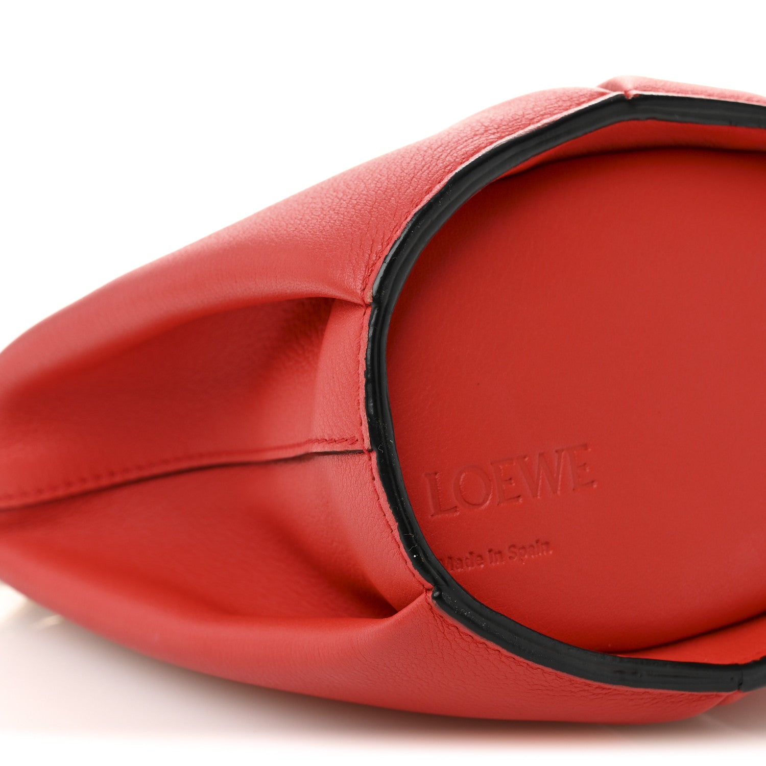 Loewe Calfskin Mini Elephant Crossbody Bag Scarlet Red 9 of 10