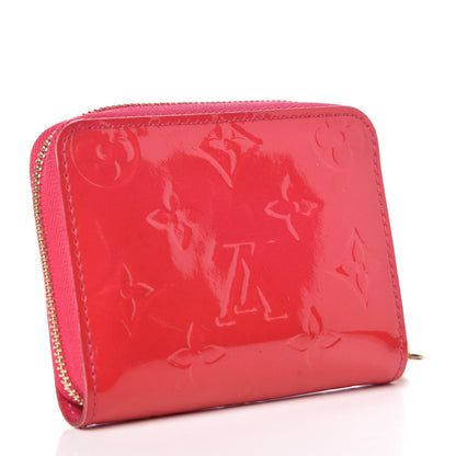 Louis Vuitton Vernis Zippy Coin Purse Rose Pop 3 of 7