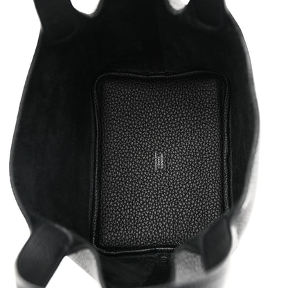 Hermes Taurillon Clemence Picotin Lock 18 PM Black 5 of 11