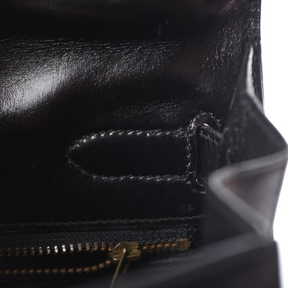 Hermes Box Kelly Sellier 32 Black 7 of 45