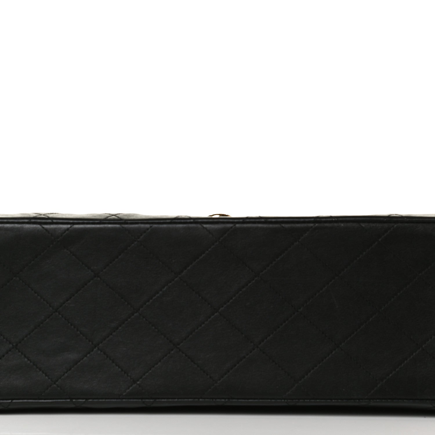 Chanel Lambskin Quilted XL Jumbo Single Flap Black 11 of 15