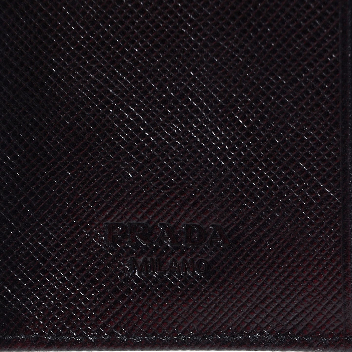Tessuto Nylon French Wallet Nero Black