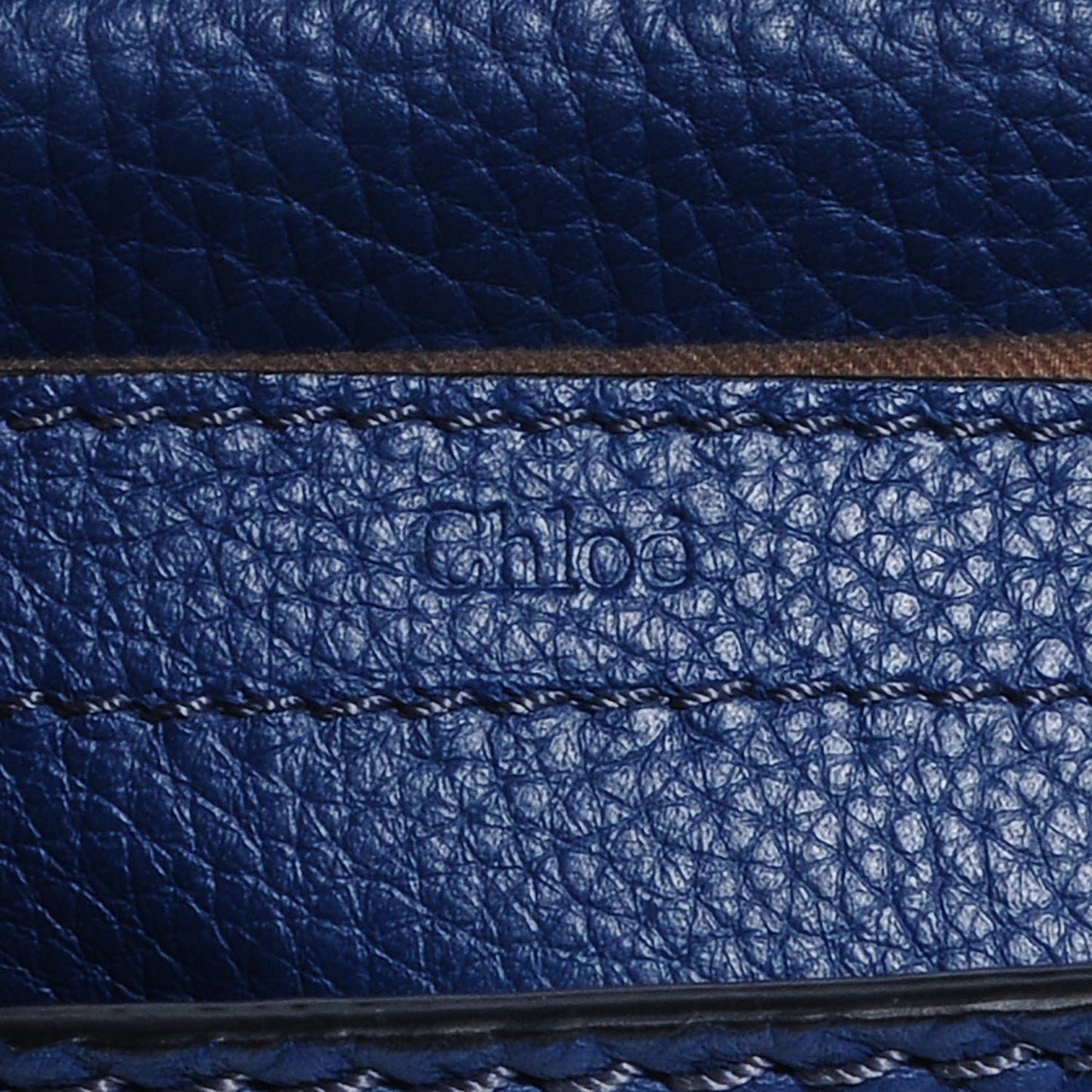 Calfskin Mini Marcie Round Crossbody Bag Royal Navy