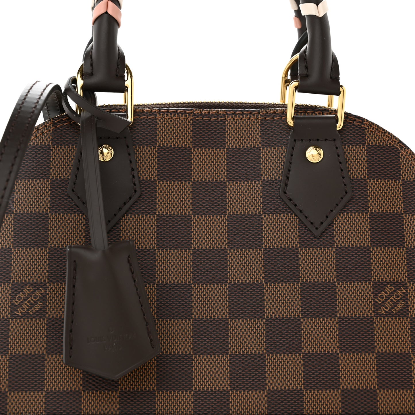 Damier Ebene Braided Alma BB