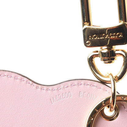 Louis Vuitton Vernis Degrade Heart Bag Charm Pink 6 of 7