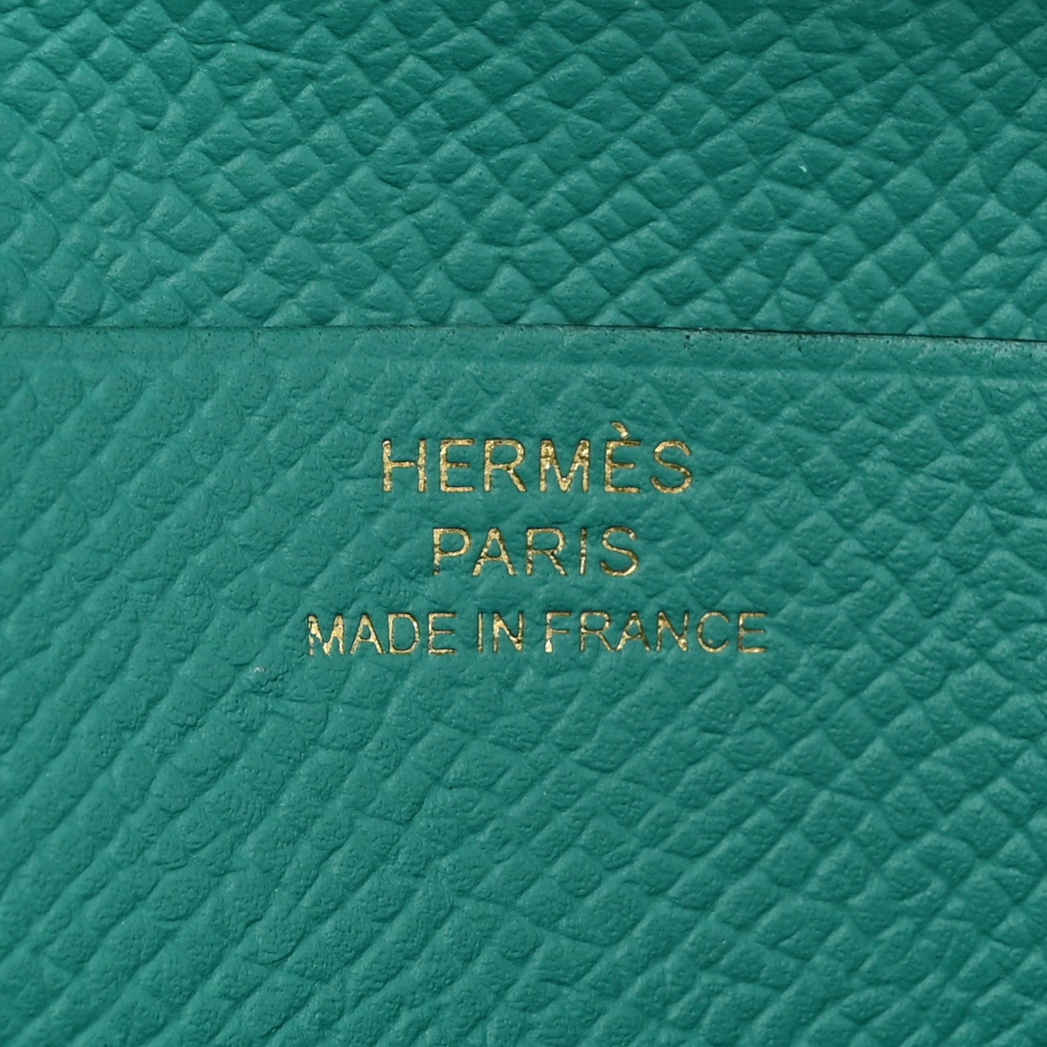 Hermes Epsom Bearn Compact Wallet Vert Verone 7 of 12