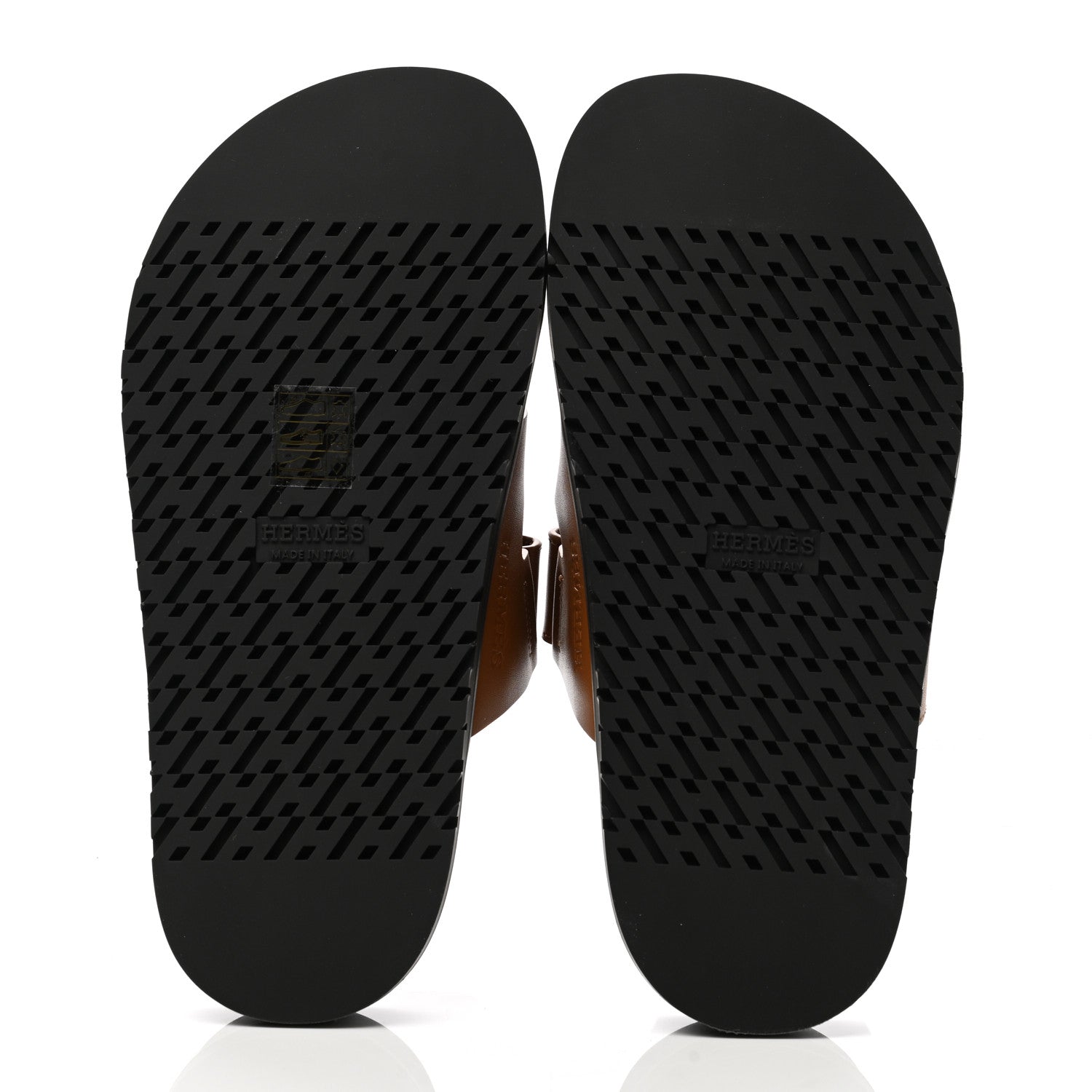 Hermes Calfskin Womens Chypre Sandals 35 Naturel 5 of 8