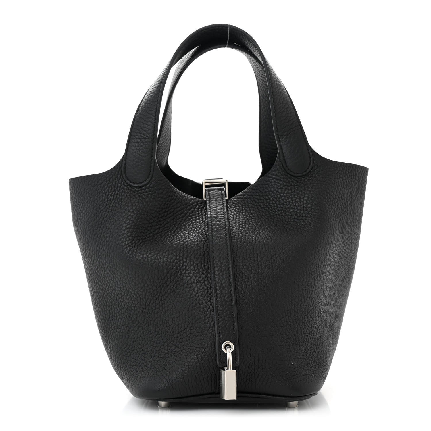 Hermes Taurillon Clemence Picotin Lock 18 PM Black 1 of 11