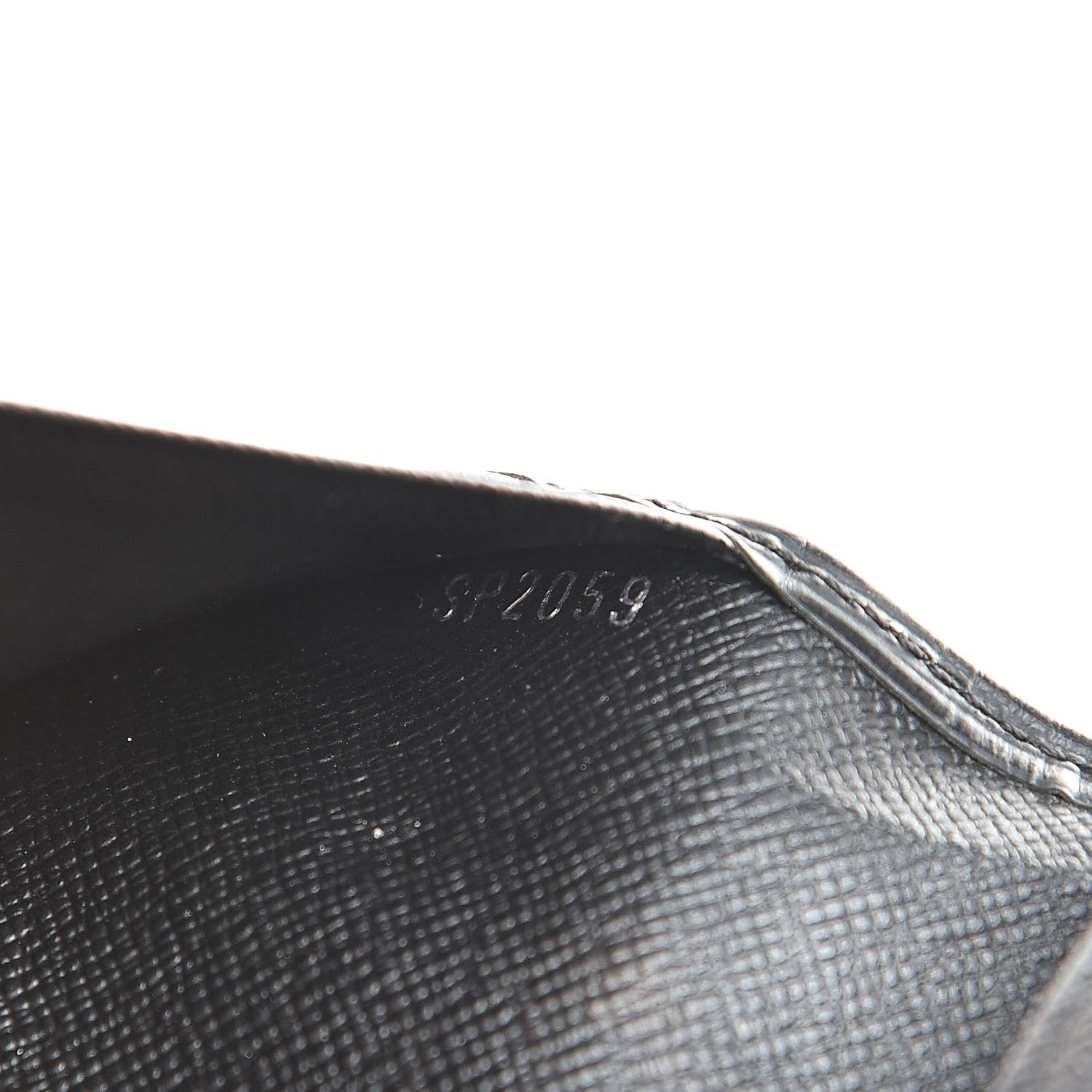 Louis Vuitton Epi Brazza Wallet Black 7 of 8