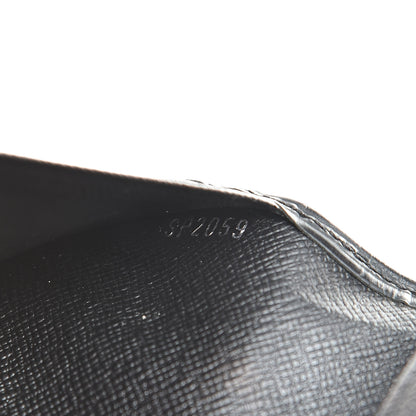 Louis Vuitton Epi Brazza Wallet Black 7 of 8