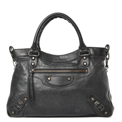 Balenciaga Agneau Classic Hardware Town Black 1 of 9