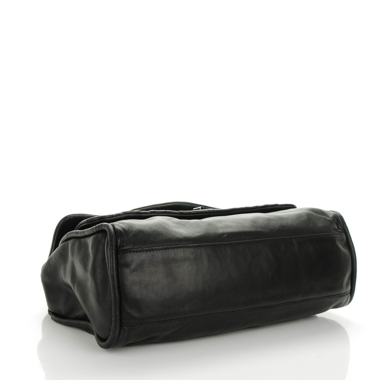 Chanel Lambskin Jumbo Mademoiselle Double Flap Black 4 of 8