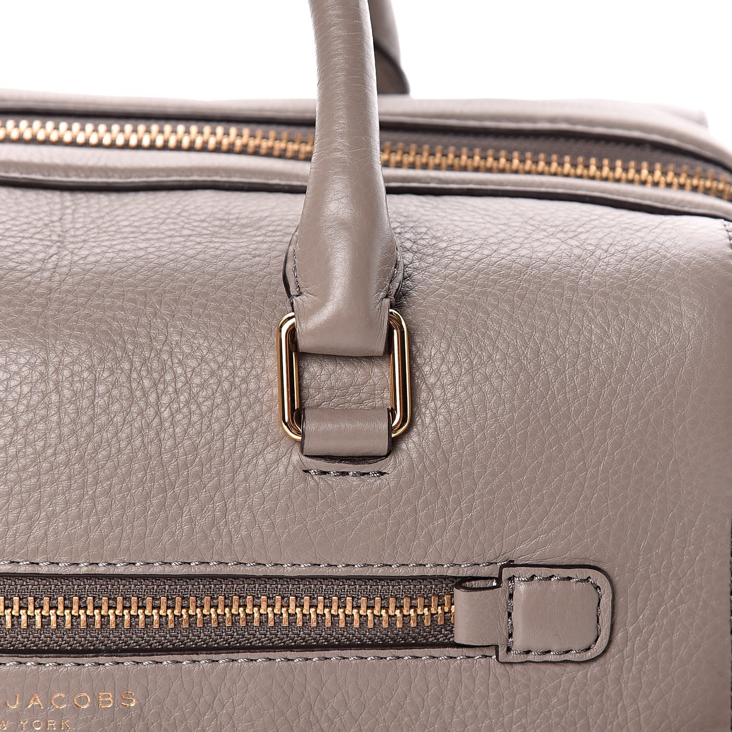 Calfskin Recruit Bauletto Satchel Tote Bag Mink