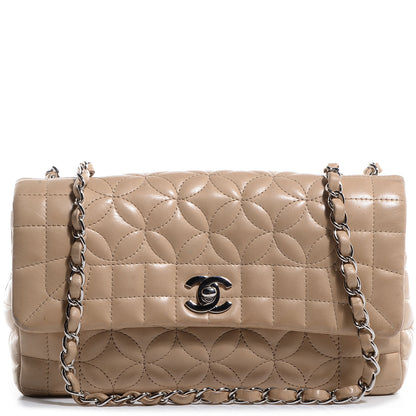 Chanel Lambskin Quilted Small Flap Beige 1 of 8