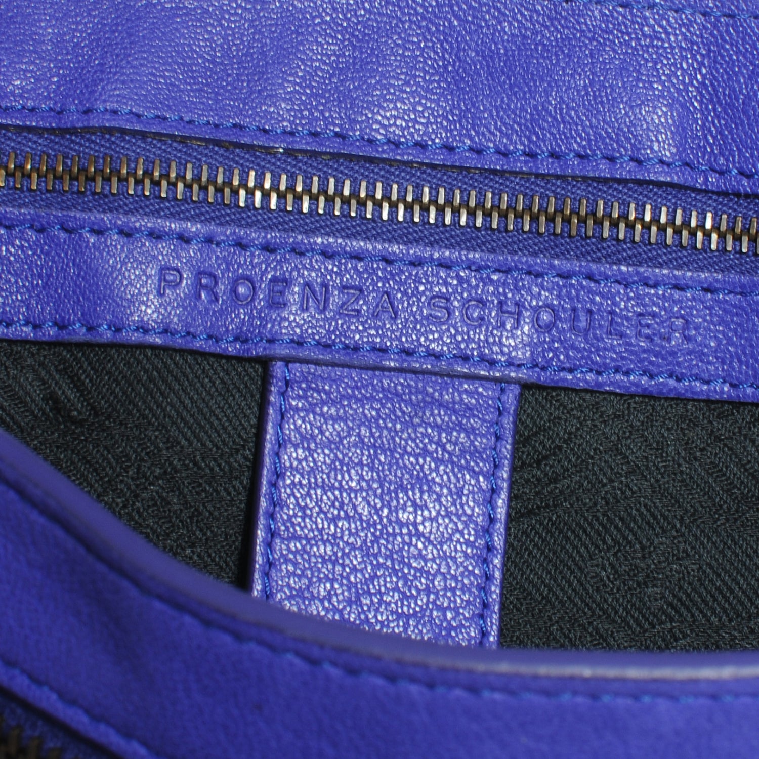 Proenza Schouler Lambskin PS1 Medium Satchel Purple Rain 6 of 8