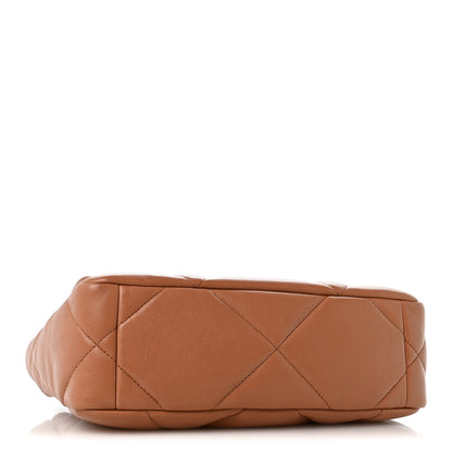 Chanel Lambskin Quilted Medium Chanel 19 Flap Brown 3 of 10