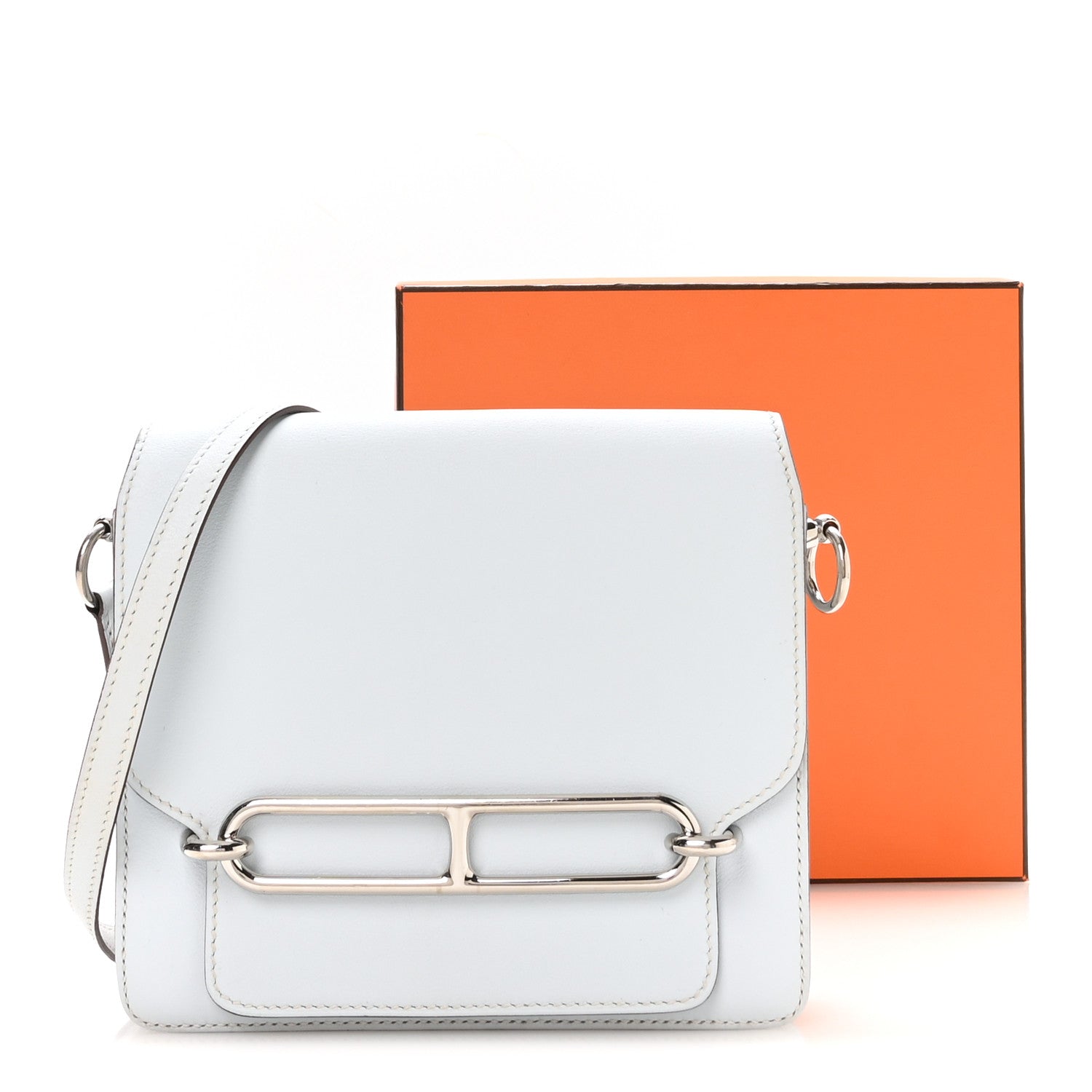 Hermes Swift Mini Sac Roulis Bleu Brume 12 of 12