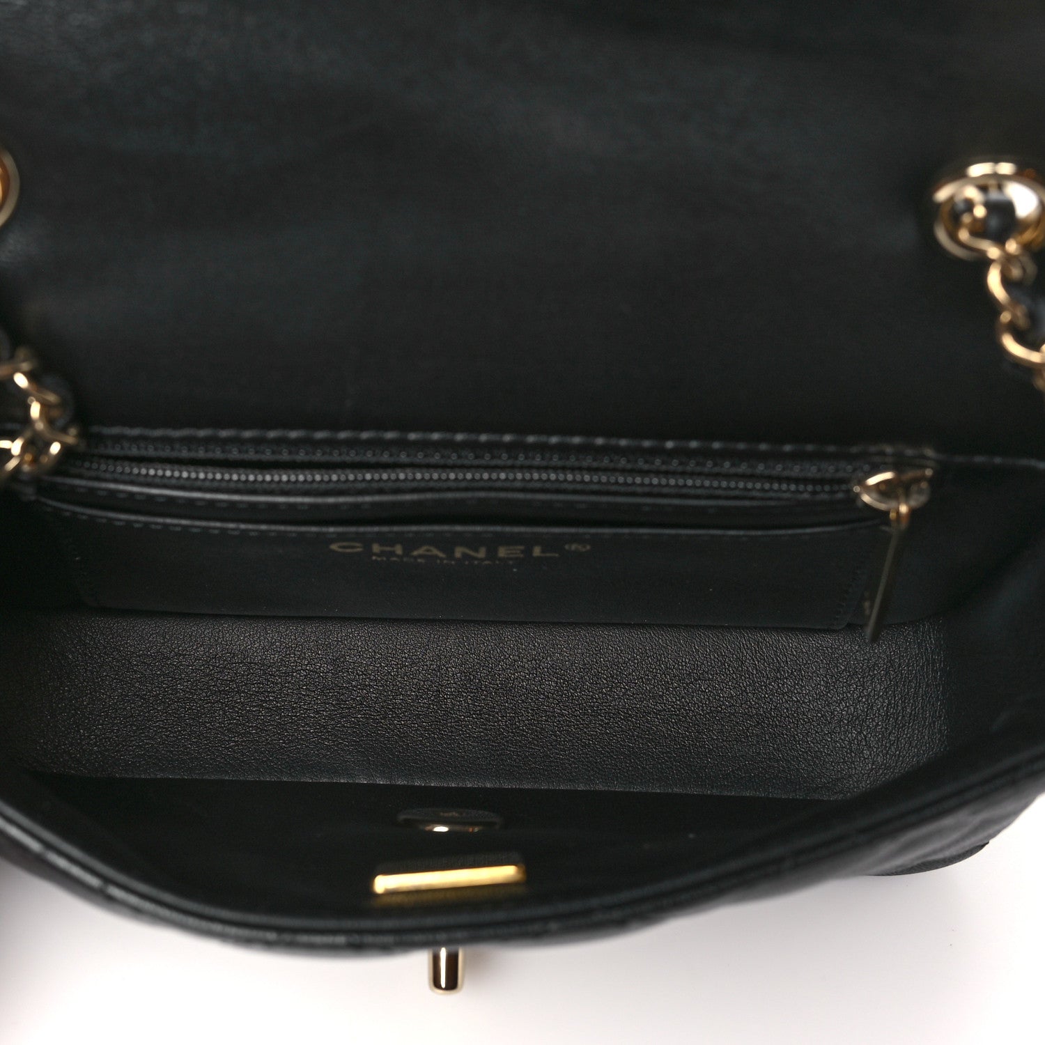 Chanel Lambskin Quilted Extra Mini Flap Black 5 of 11