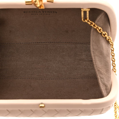 Bottega Veneta Nappa Intrecciato Chain Knot Clutch Mink 5 of 9