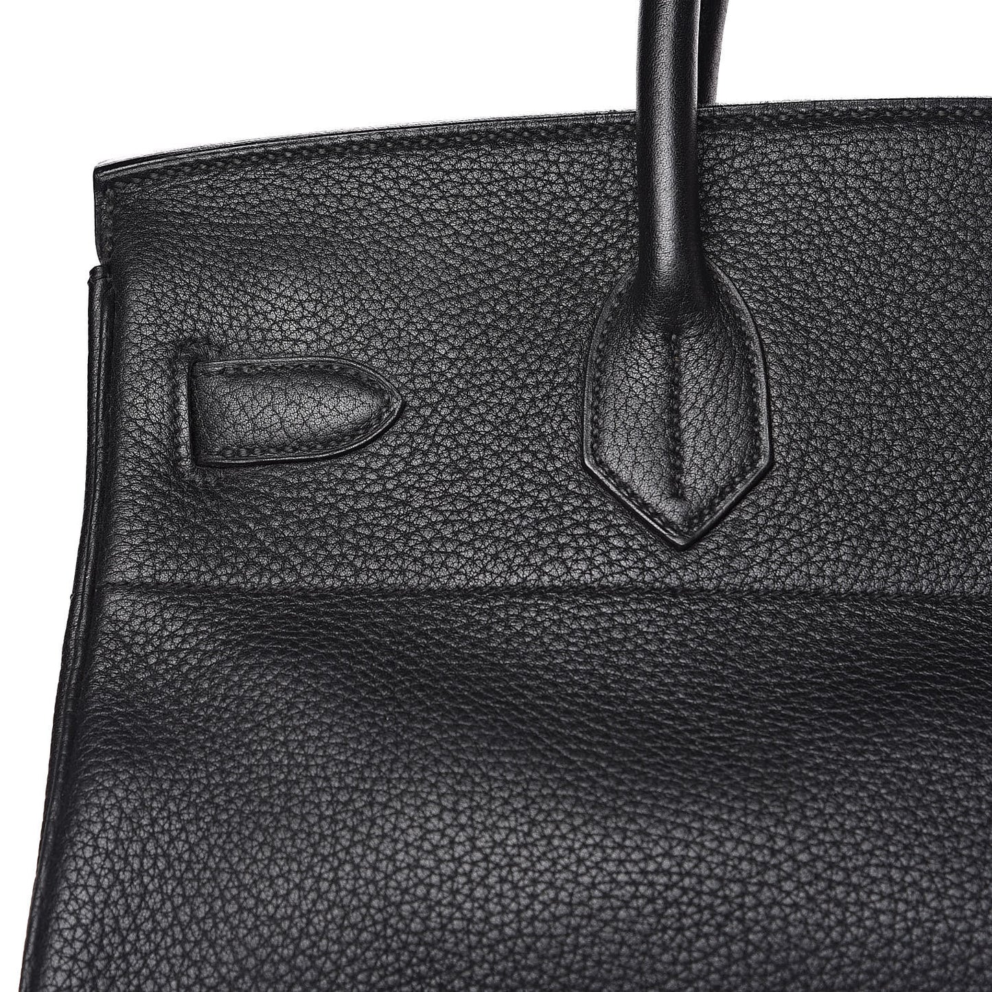 Taurillon Clemence HAC Birkin 40 Black