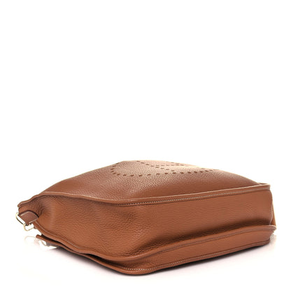 Hermes Taurillon Clemence Evelyne III GM Gold 4 of 15