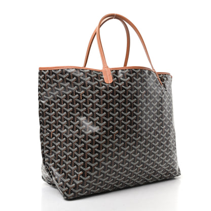 Goyard Goyardine Saint Louis GM Black Gold 3 of 8
