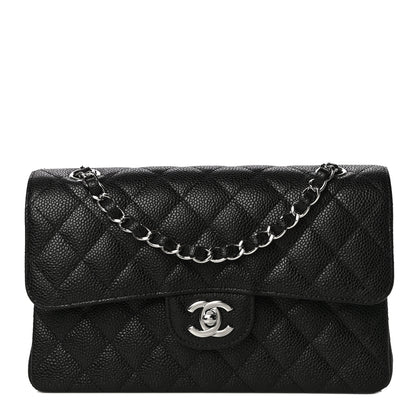 Chanel Caviar Quilted Small Double Flap Black 1 of 10