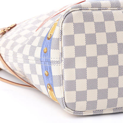 Louis Vuitton Damier Azur Summer Trunks Neo Neverfull MM 7 of 11