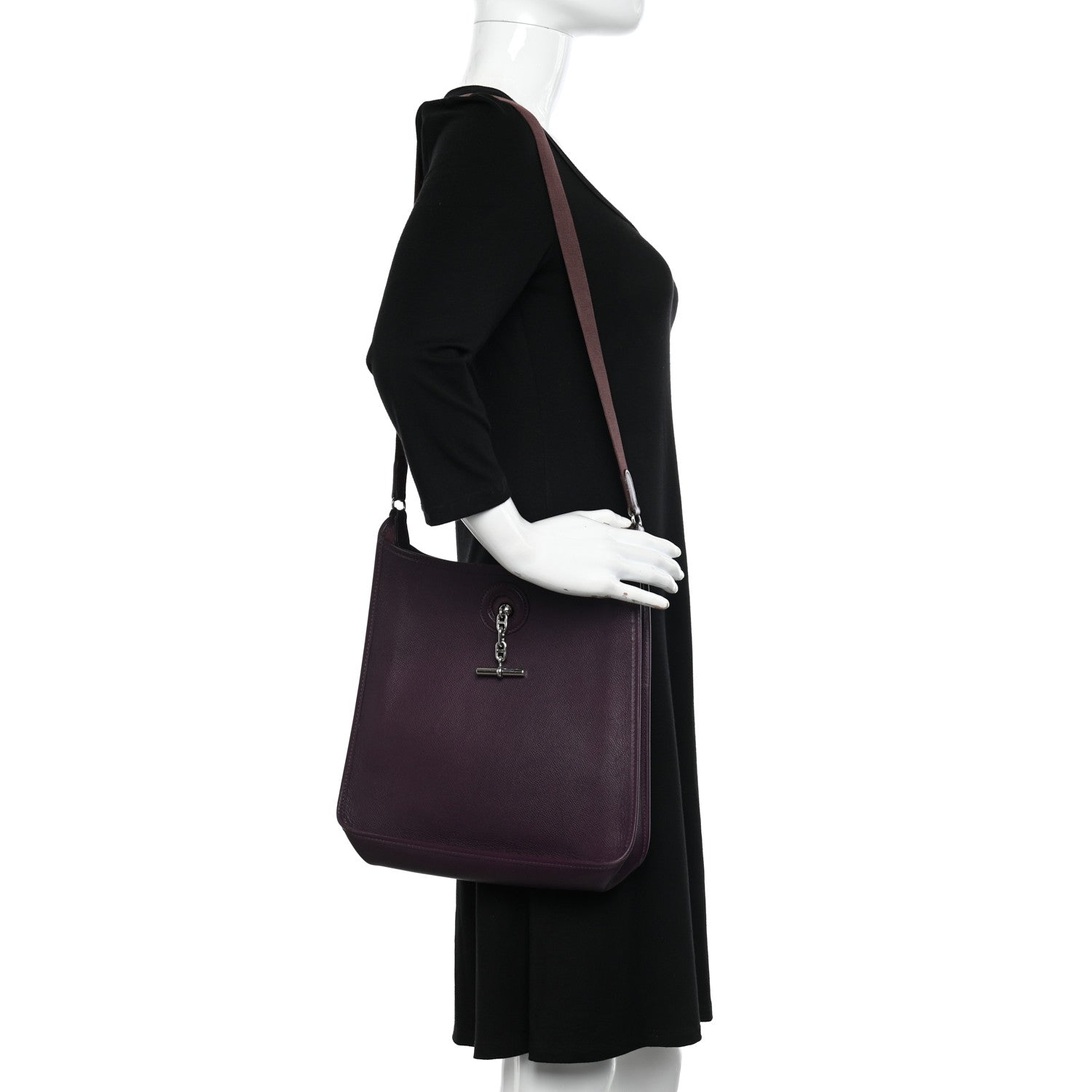 Hermes Epsom Vespa PM Raisin 3 of 11