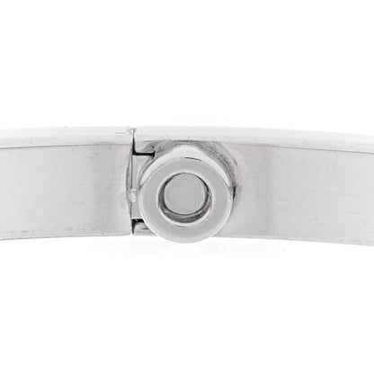 Cartier 18K White Gold 10 Diamond Small LOVE Bracelet 17 6 of 7