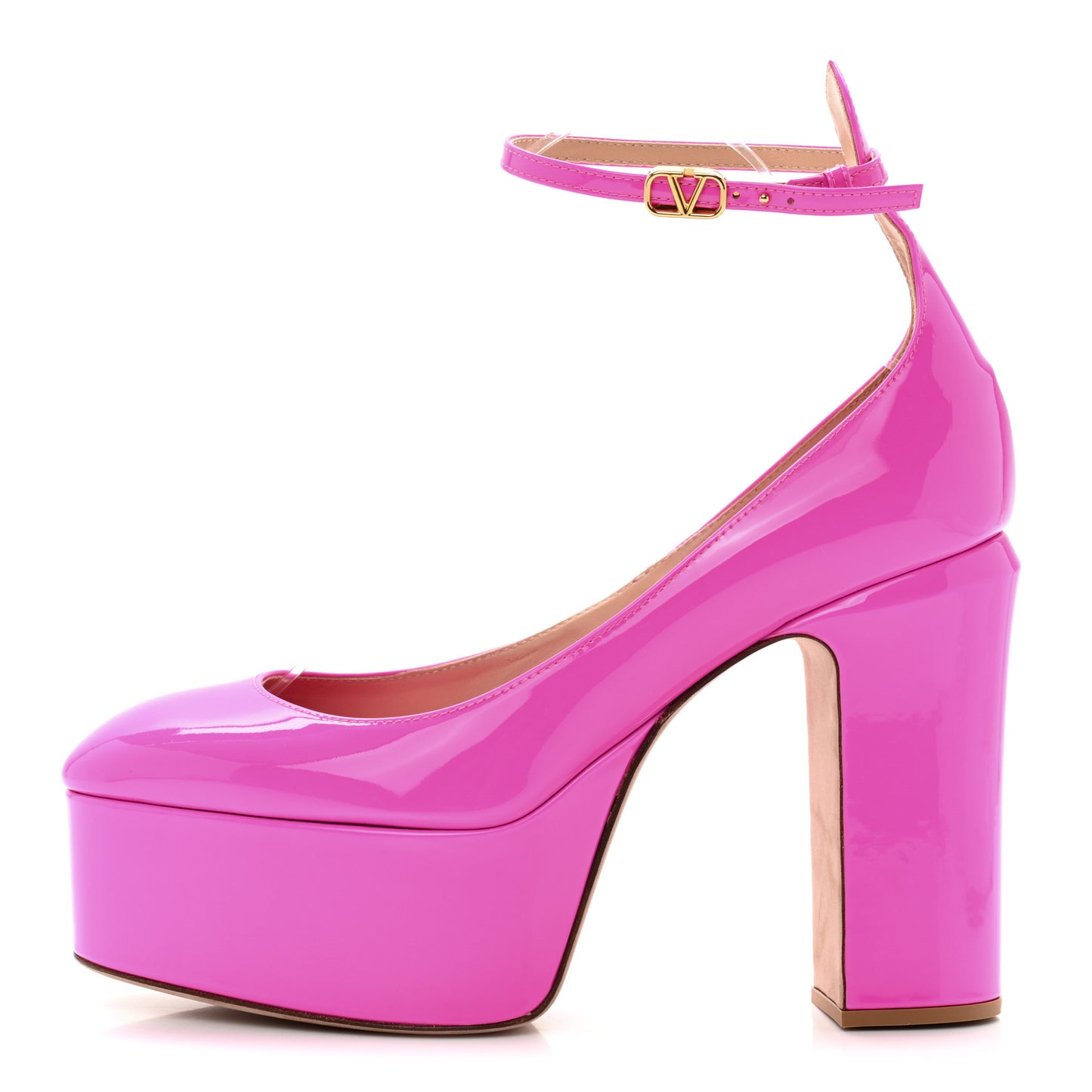 Patent Tan-Go 50/120mm Platform Pumps 39 Pink PP