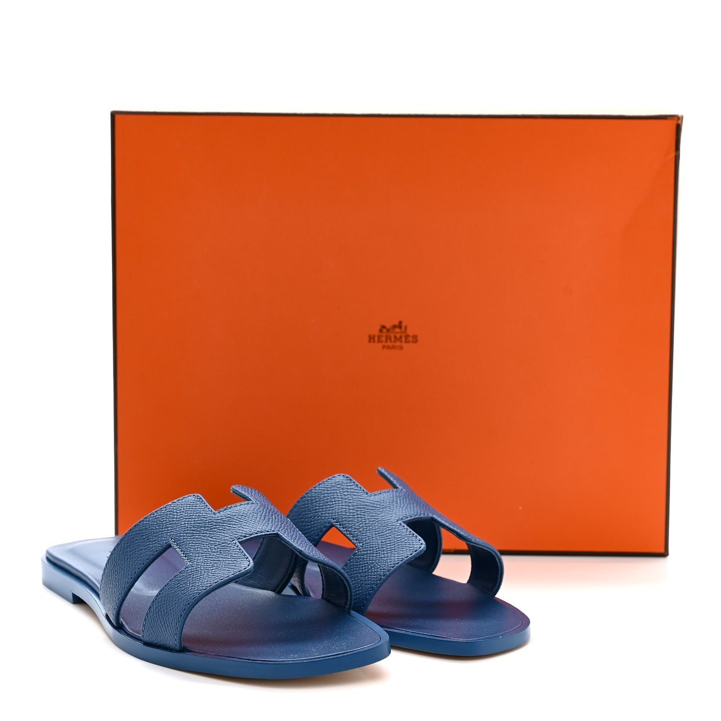 Epsom Oran Sandals 37 Bleu Bleuet