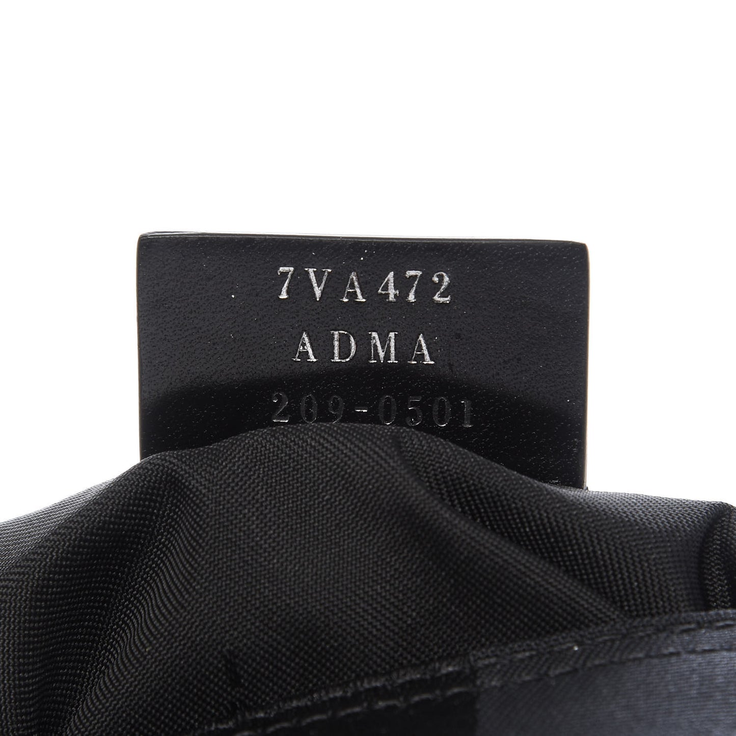 Recycled Nylon Vitello Grace Light Pequin Logo Puffer Belt Baguette Bag Black Sunflower