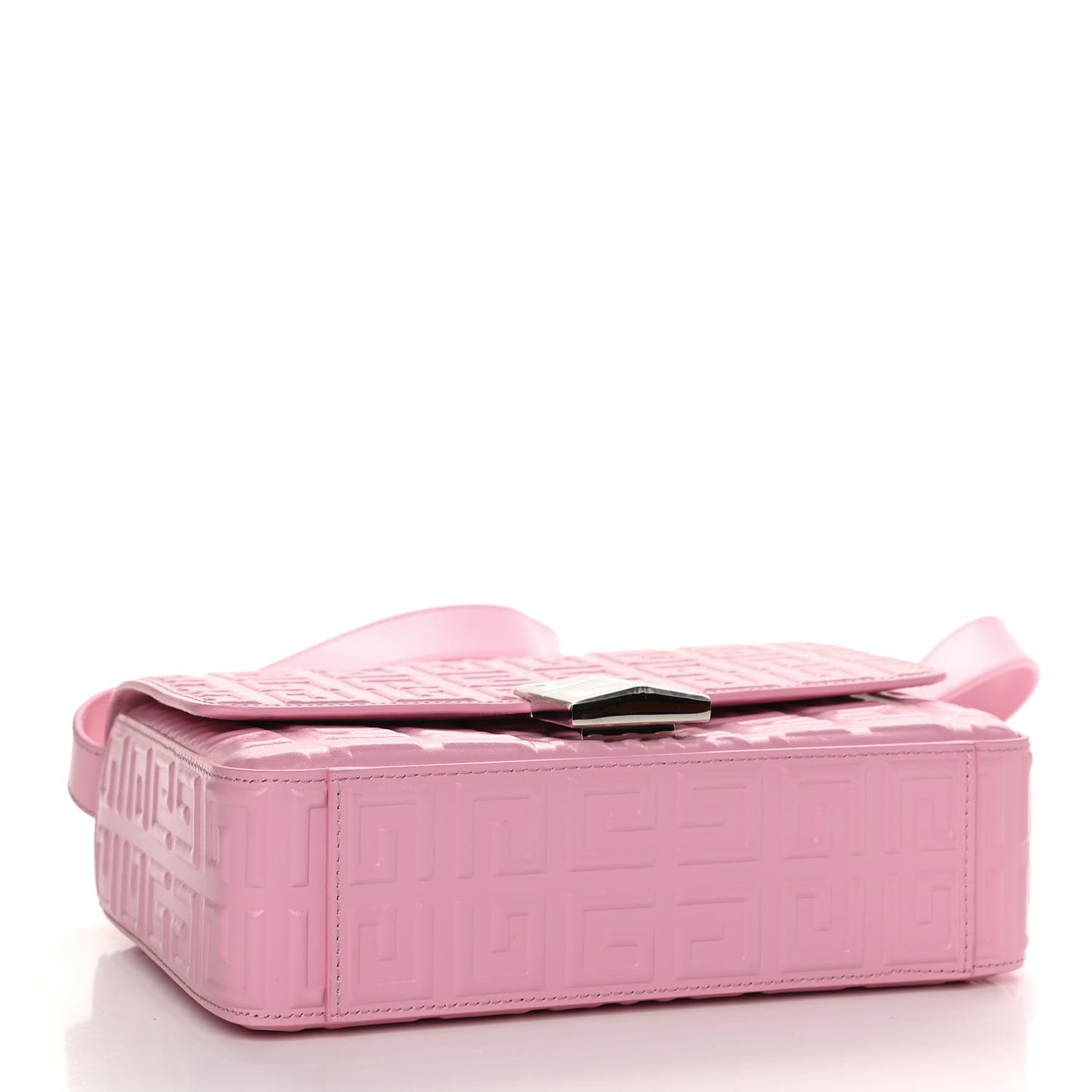 Calfskin 4G Embossed Medium Shoulder Bag Pink