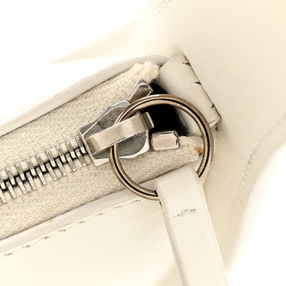 The Row Smooth Calfskin Half Moon Shoulder Bag New Ivory 10 of 12