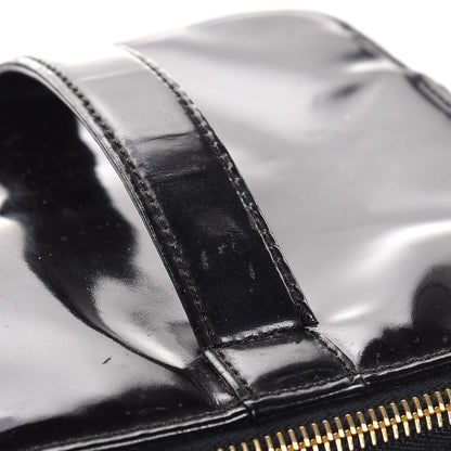 Chanel Patent Vanity Cosmetic Case Black 11 of 16