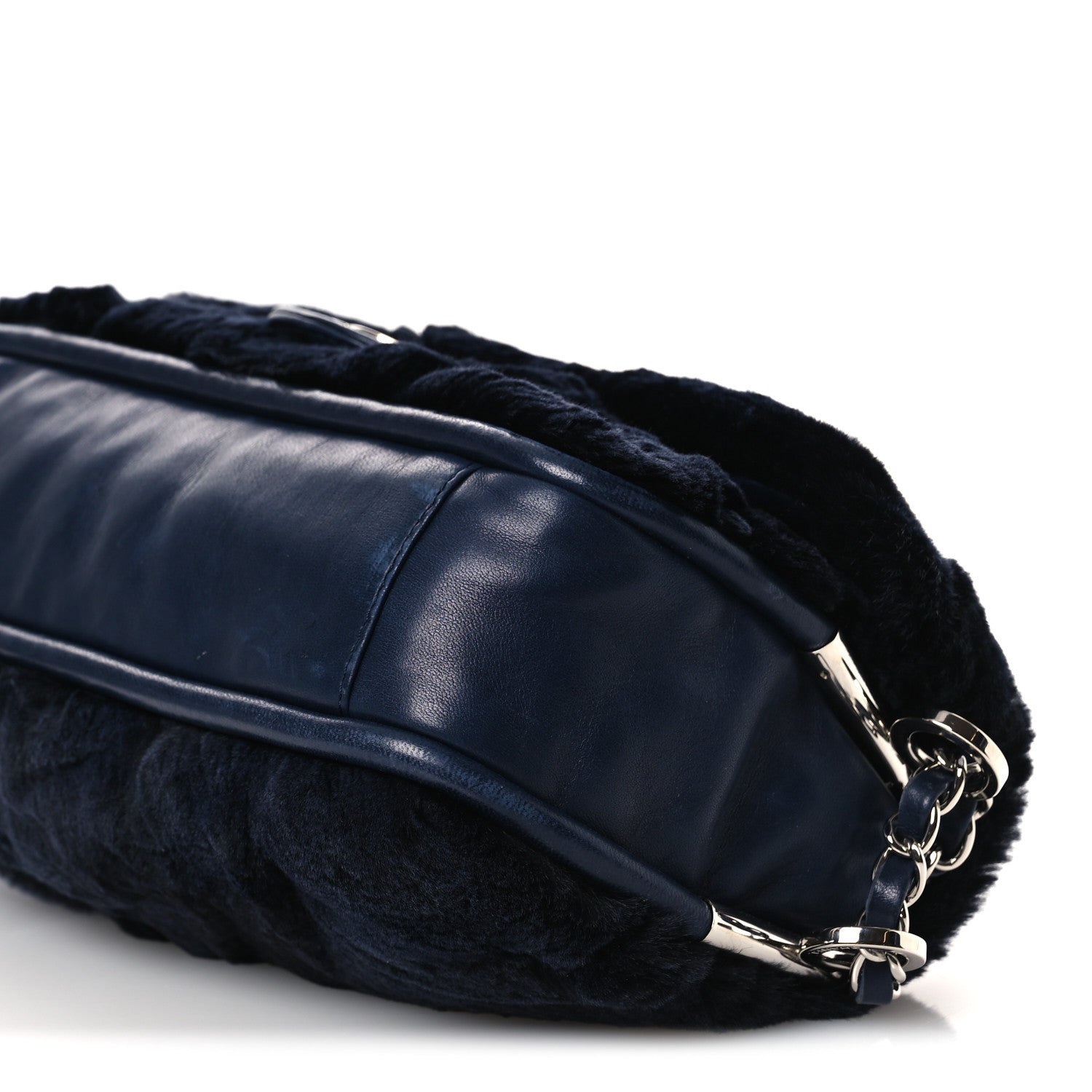Chanel Lapin Rabbit Fur Flap Blue 1840772 – FASHIONPHILE