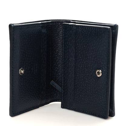 Gucci GG Supreme Monogram Textured Dollar Calfskin Web Ophidia Card Case Beige Blue 5 of 6