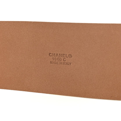 Chanel Calfskin CC Belt 90 36 White 3 of 9
