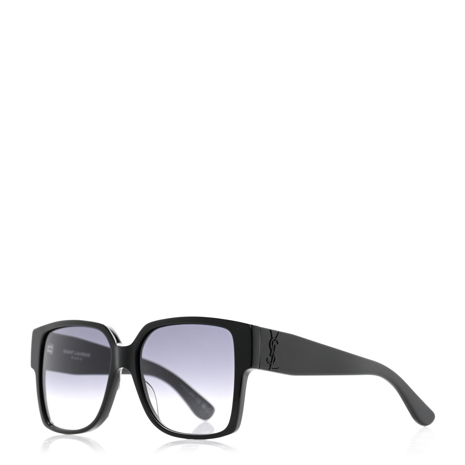 Saint Laurent Acetate Square SL M9N Sunglasses Black 1 of 8