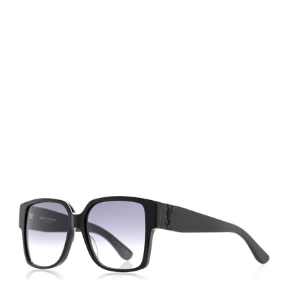 Saint Laurent Acetate Square SL M9N Sunglasses Black 1 of 8